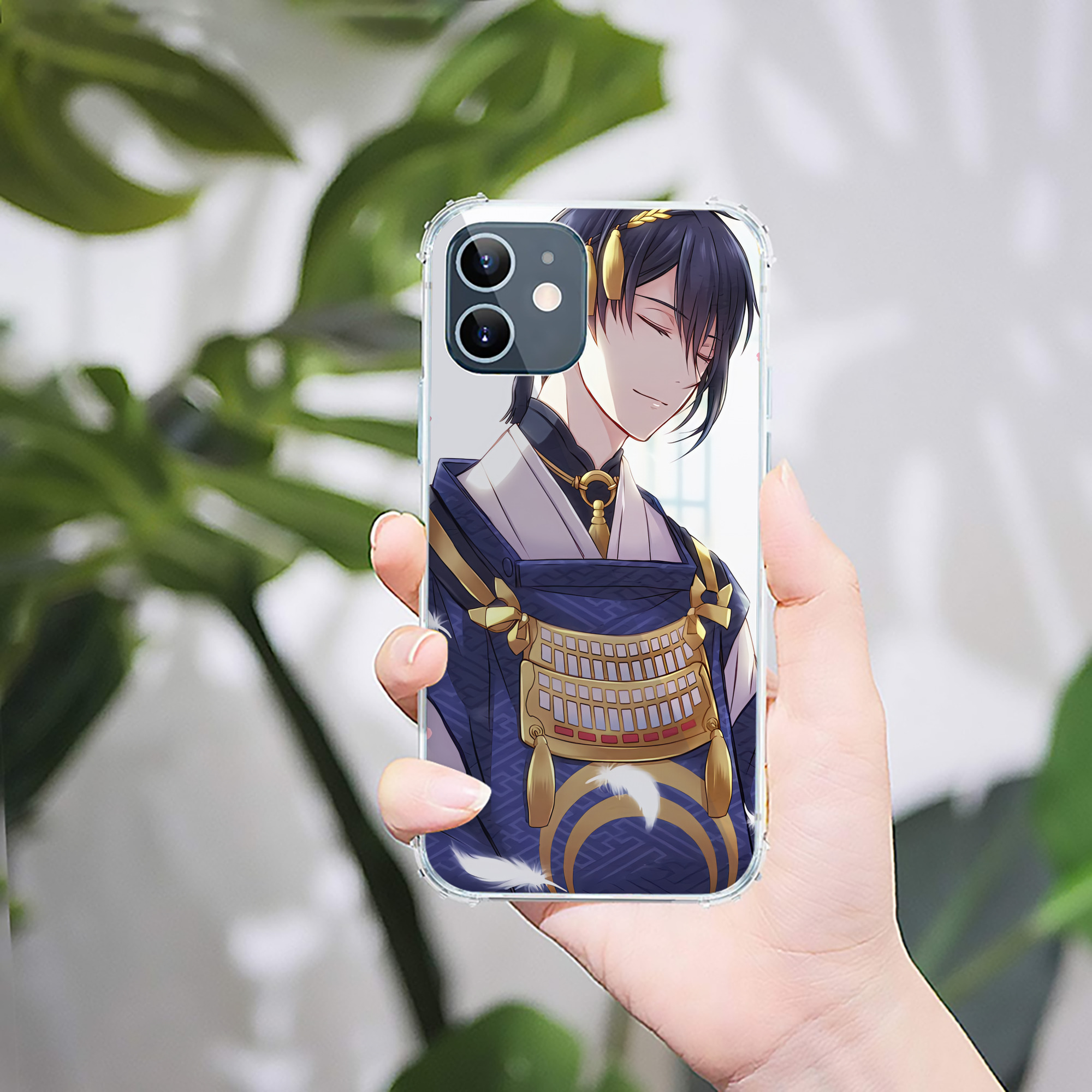 （画像用） 刀剣乱舞 Touken Ranbu 【iPhone 12シリーズ対応】透明スマホケース（クリアソフトケース）